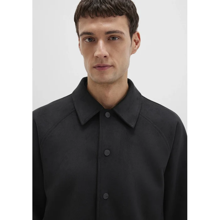 Mavi 0110649-71379 Siyah Suni Süet Ceket