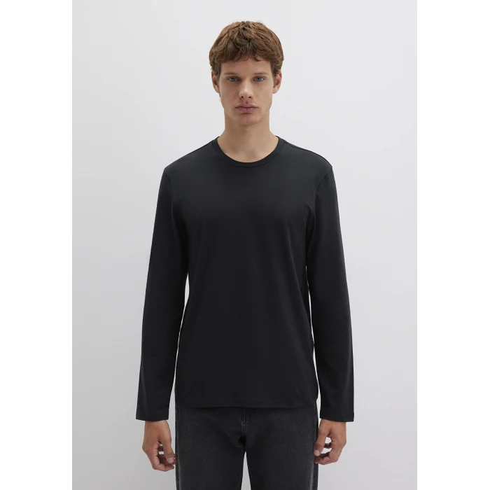 Mavi 062477-27062 Uzun Kollu Siyah Basic Tişört