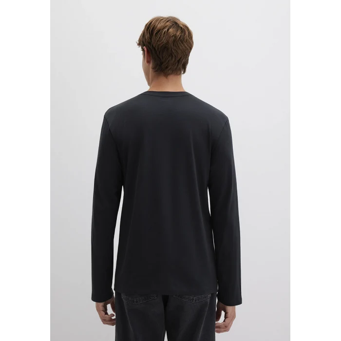 Mavi 062477-27062 Uzun Kollu Siyah Basic Tişört