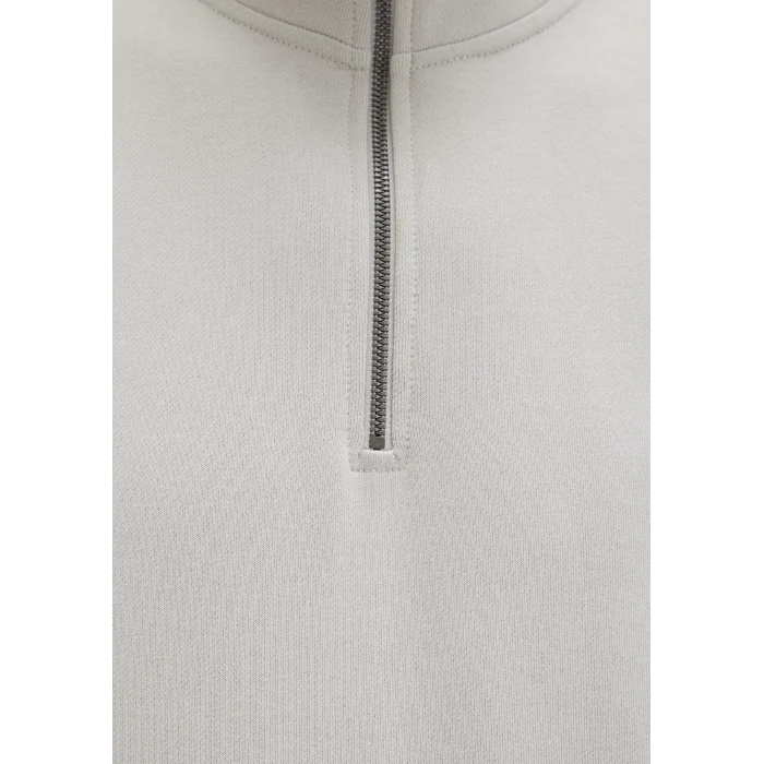 Mavi 0S10419-70074 Yarı Fermuarlı Gri Basic Sweatshirt