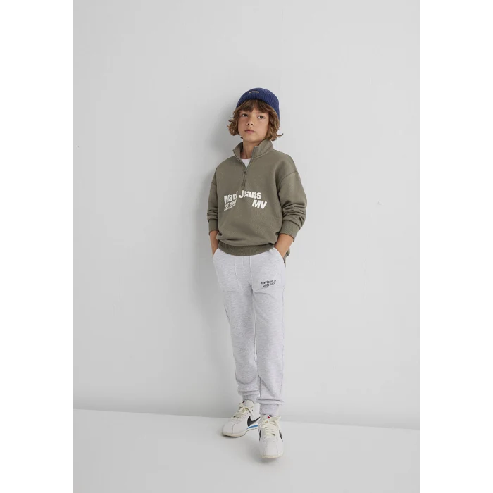 Mavi 6S10142-86961 Yarı Fermuarlı Haki Sweatshirt
