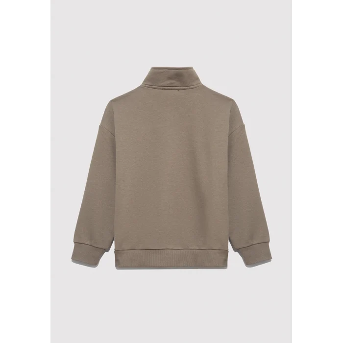 Mavi 6S10142-86961 Yarı Fermuarlı Haki Sweatshirt