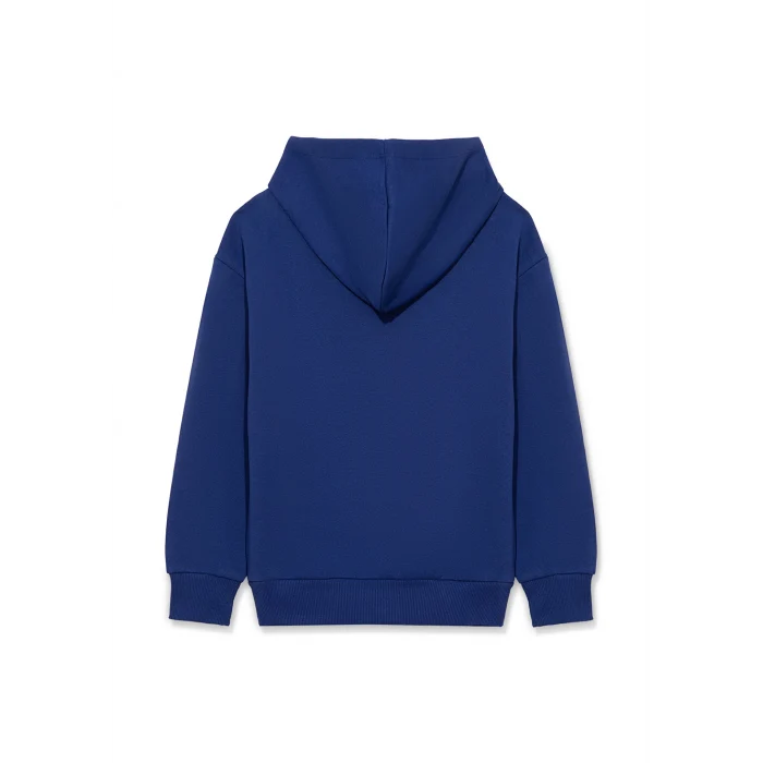 Mavi 6S10028-70722 Miav Baskılı Kapüşonlu Lacivert Çocuk Sweatshirt