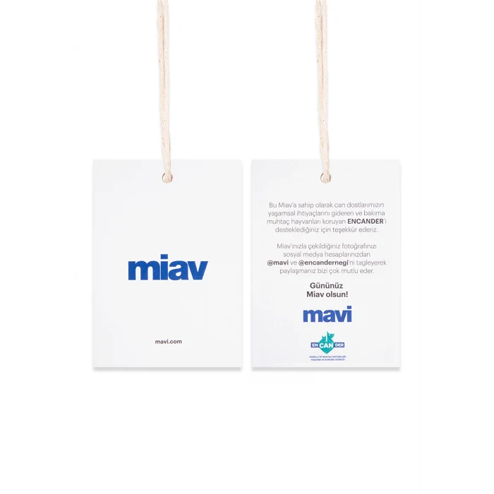 Mavi 6S10028-70722 Miav Baskılı Kapüşonlu Lacivert Çocuk Sweatshirt