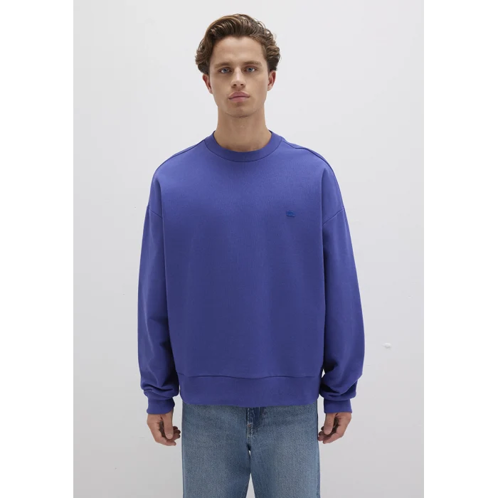Mavi 0S10415-70695 Bisiklet Yaka Mavi Sweatshirt