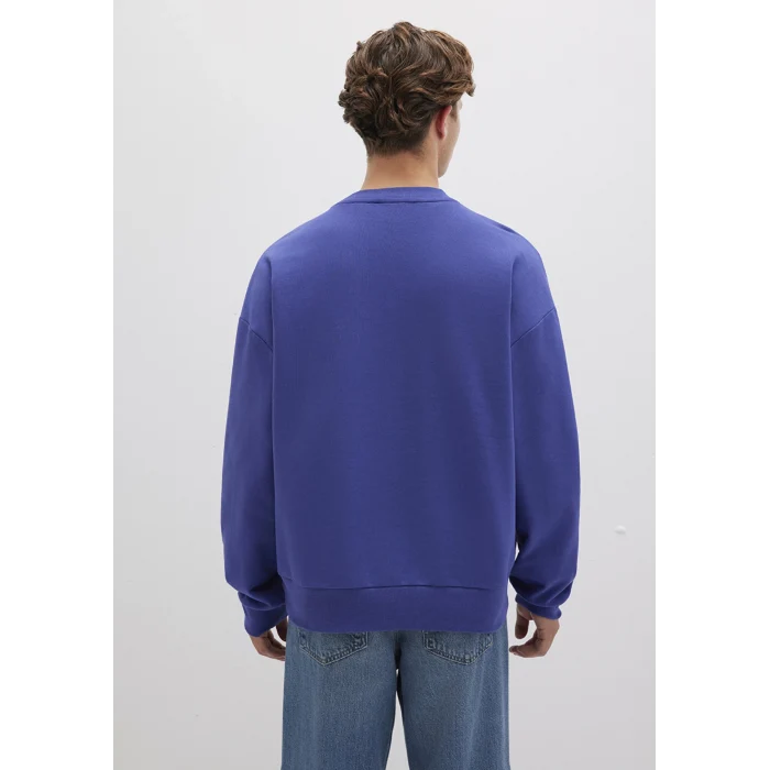 Mavi 0S10415-70695 Bisiklet Yaka Mavi Sweatshirt