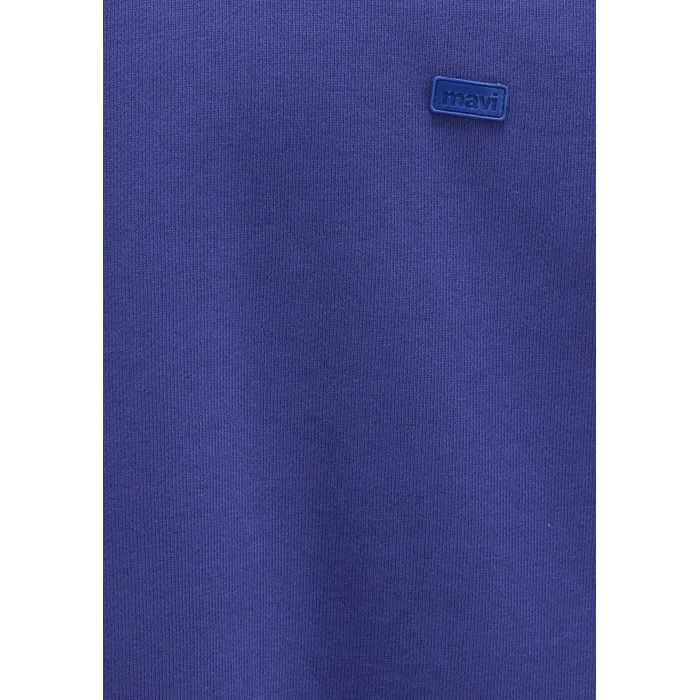 Mavi 0S10415-70695 Bisiklet Yaka Mavi Sweatshirt