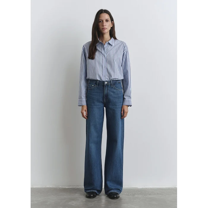 Mavi 1010152-90516 Malibu Icon Puslu Koyu Mavi Jean Pantolon