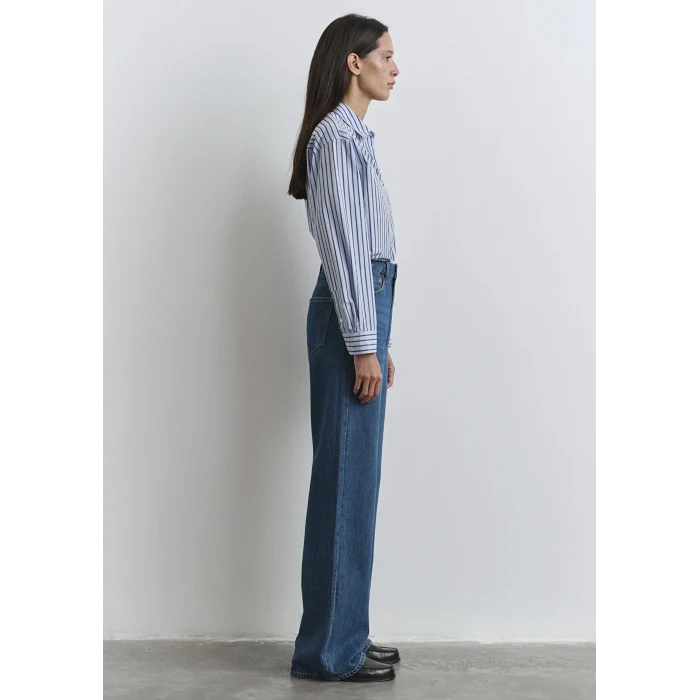 Mavi 1010152-90516 Malibu Icon Puslu Koyu Mavi Jean Pantolon