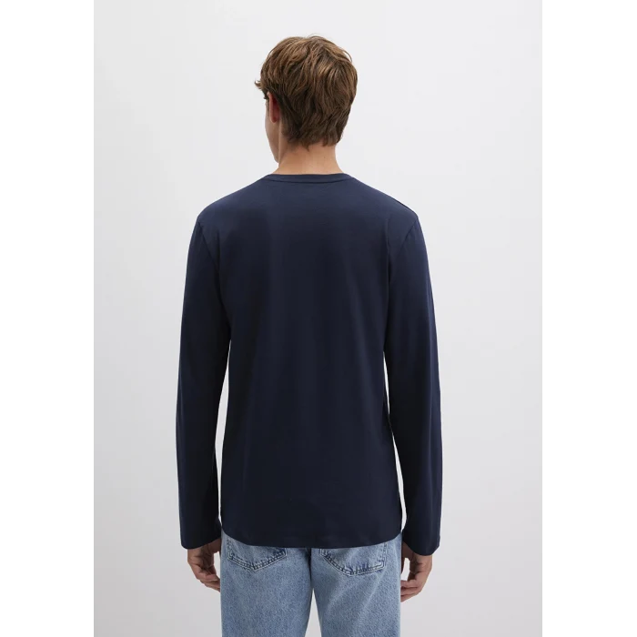 Mavi 062477-27308 Uzun Kollu Lacivert Basic Tişört