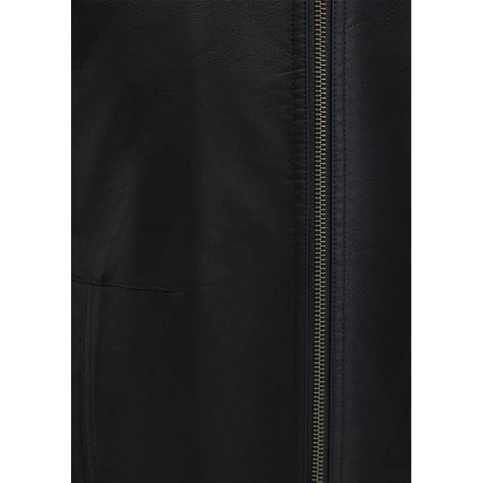 Mavi 0110548-71379 Siyah Suni Deri Ceket