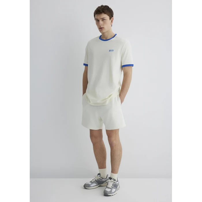 Mavi 0612601-86420 Baskılı Ekru Tişört