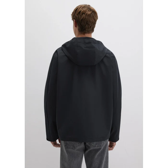 Mavi 0110348-900 Kapüşonlu Siyah Ceket