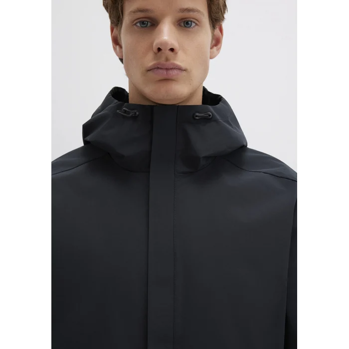 Mavi 0110348-900 Kapüşonlu Siyah Ceket