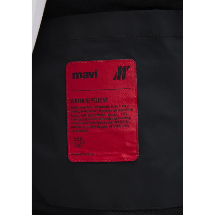 Mavi 0110348-900 Kapüşonlu Siyah Ceket