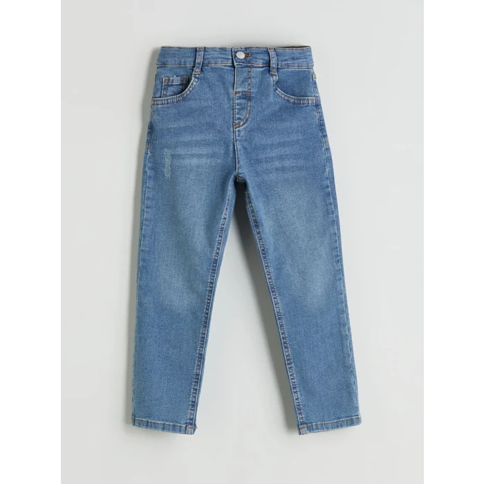 LCW Kids Indigo Dar Erkek Çocuk Jean Pantolon