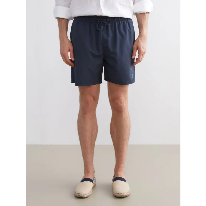 SOUTHBLUE Indigo Kısa Boy Basic Erkek Deniz Şortu