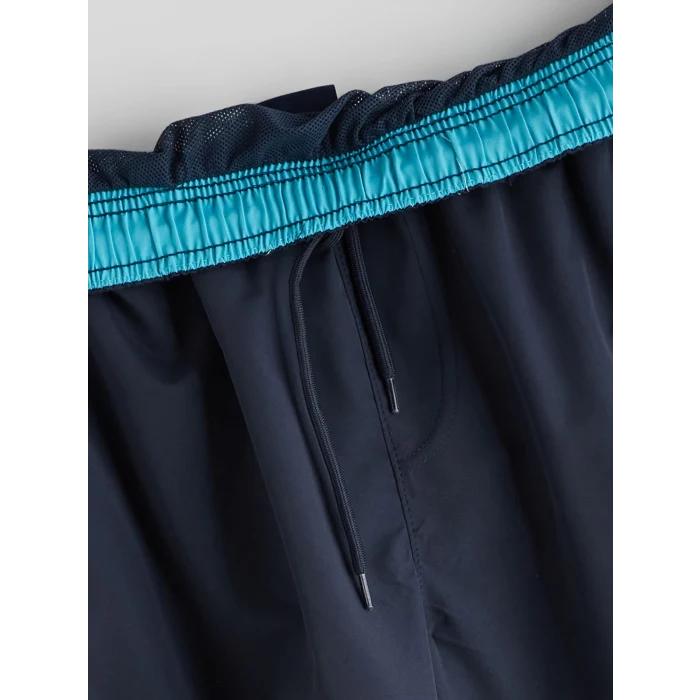 SOUTHBLUE Indigo Kısa Boy Basic Erkek Deniz Şortu