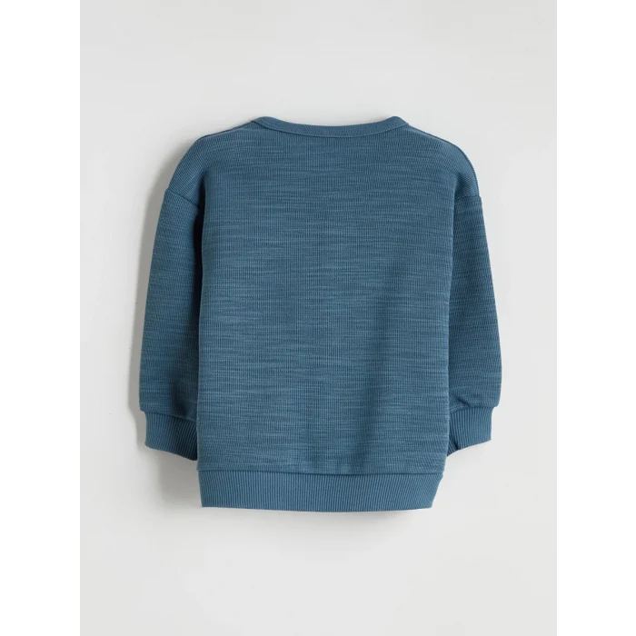 LCW baby Bej Bisiklet Yaka Baskılı Erkek Bebek 3lü Takım