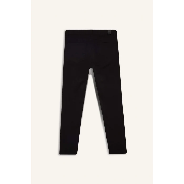 Defacto B2089AXBK81 Siyah Slim Fit Dar Kesim Dar Paça Cepli Pantolon