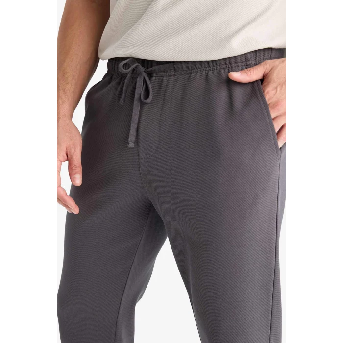 Defacto C6022AXAR9 Antrasit Regular Fit Dar Paça Pantolon