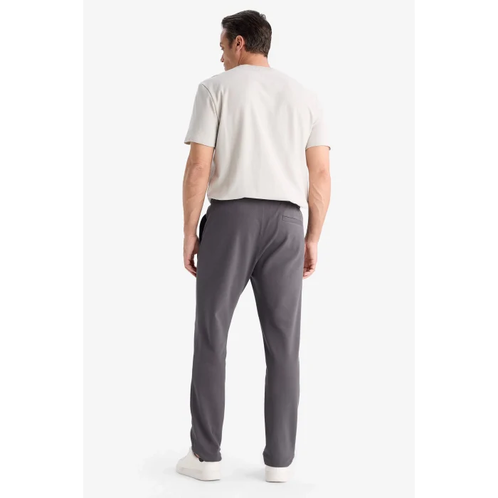 Defacto C6022AXAR9 Antrasit Regular Fit Dar Paça Pantolon