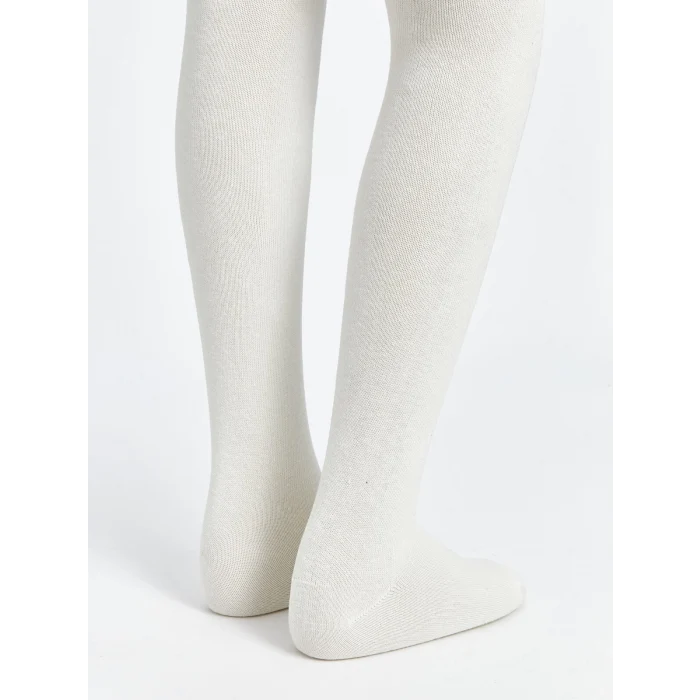 LCW Kids Siyah Basic Kız Çocuk Külotlu Çorap 2li