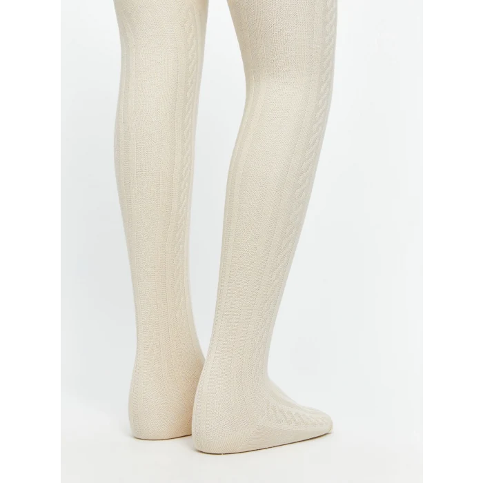 LCW Kids Pembe Desenli Kız Çocuk Külotlu Çorap 2li