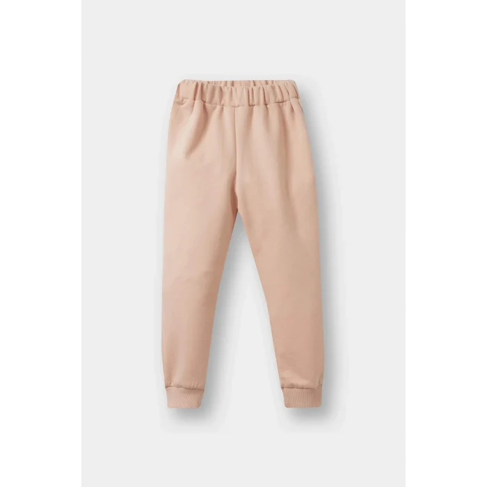 Defacto E8357A5PN672 Pembe Kız Bebek Beli Lastikli Eşofman Altı