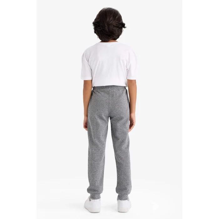 Defacto F0137A8AR163 Antrasit Erkek Çocuk Beli Lastikli Jogger Eşofman Altı
