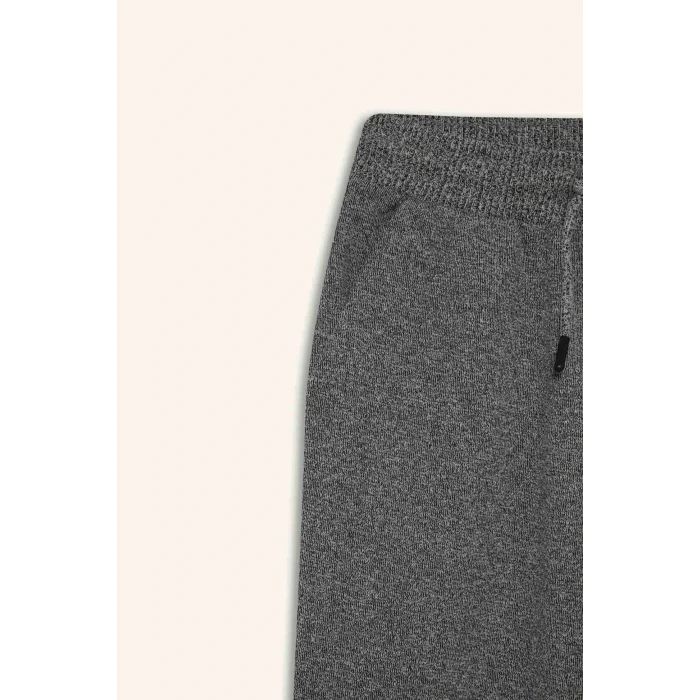 Defacto F0137A8AR163 Antrasit Erkek Çocuk Beli Lastikli Jogger Eşofman Altı