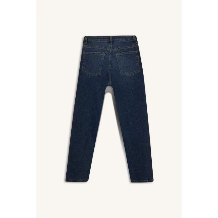 Defacto F0455A8NM35 DENIM Erkek Çocuk Straight Fit Düz Paça Jean Pantolon