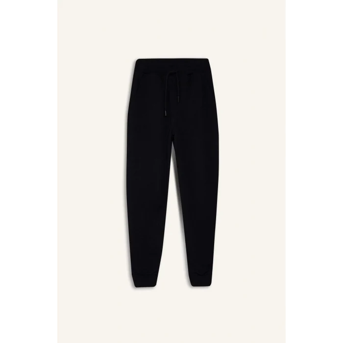 Defacto F2494A8GR400 Gri Erkek Çocuk 2li Takım Baskılı Sweatshirt Eşofman Altı