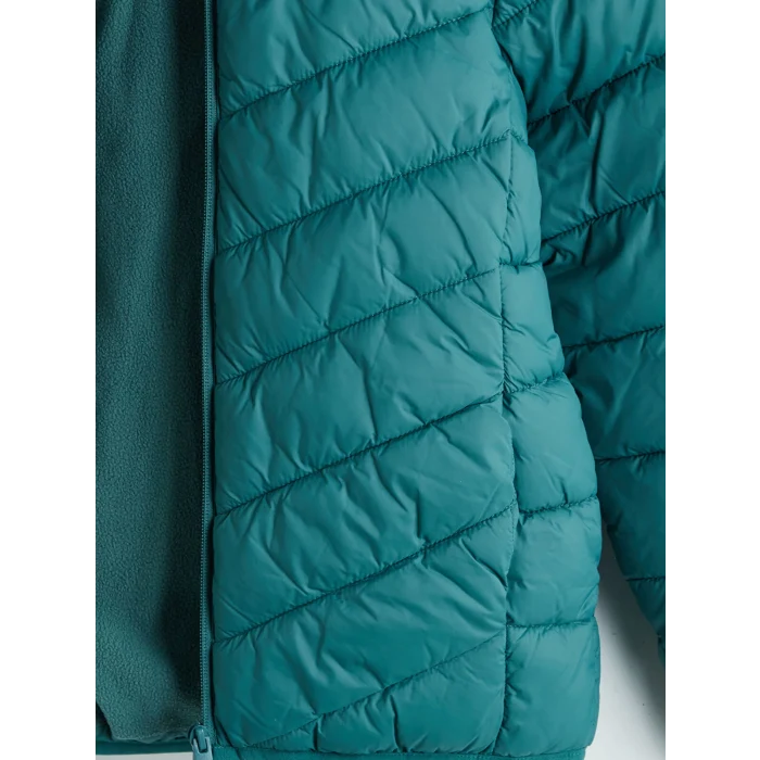 LCW Kids Yeşil Kapüşonlu Erkek Çocuk Şişme Mont