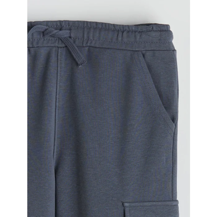 LCW Kids Gri Beli Lastikli Erkek Çocuk Kargo Eşofman Altı