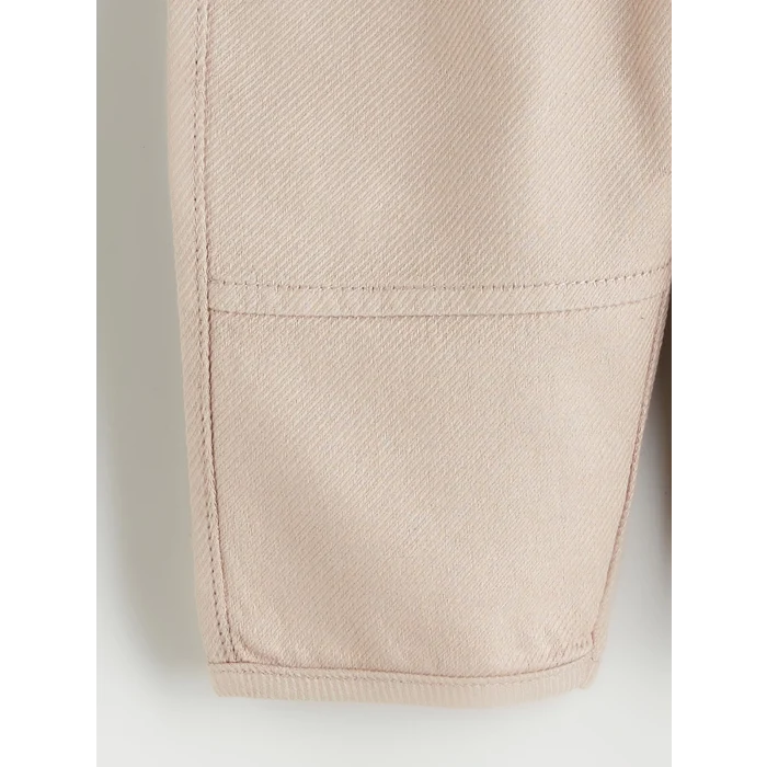 LCW baby Lacivert Ekose Erkek Bebek Gömlek ve Pantolon 2li