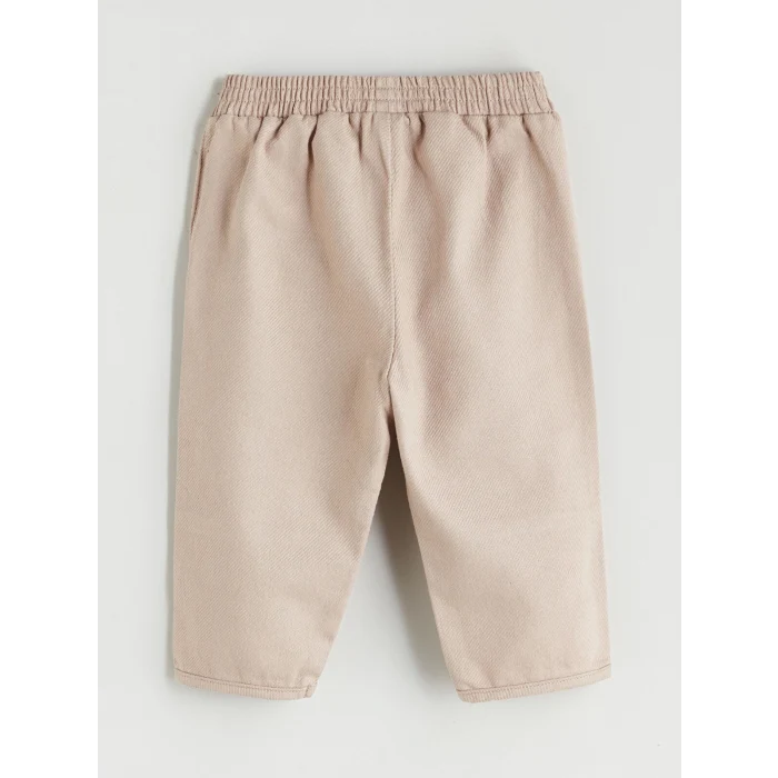 LCW baby Lacivert Ekose Erkek Bebek Gömlek ve Pantolon 2li