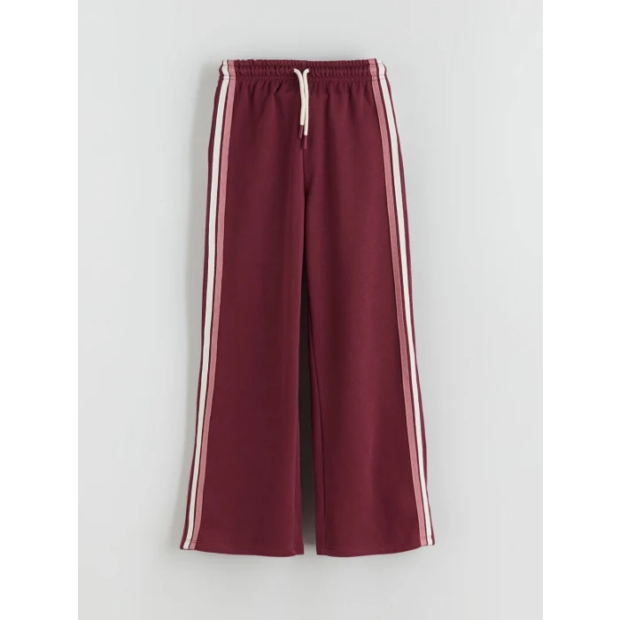 LCW Kids Mürdüm Beli Lastikli Kız Çocuk Eşofman Alt