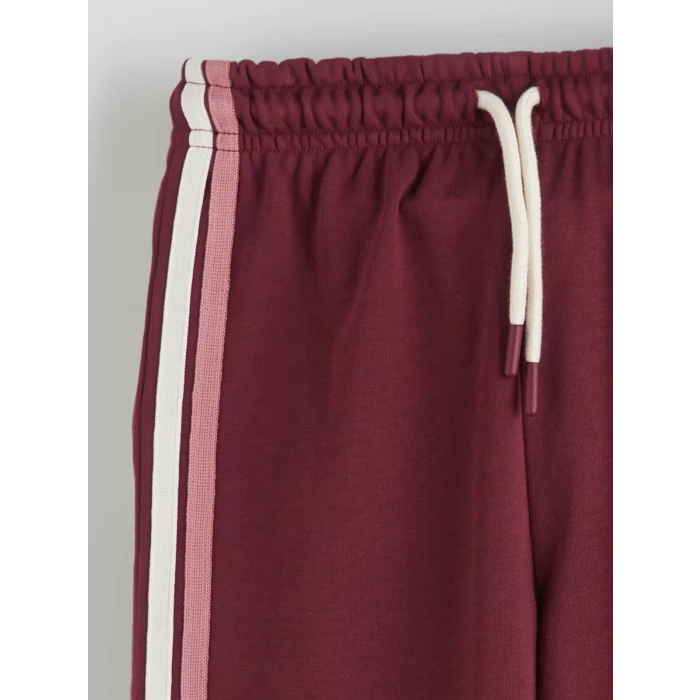 LCW Kids Mürdüm Beli Lastikli Kız Çocuk Eşofman Alt