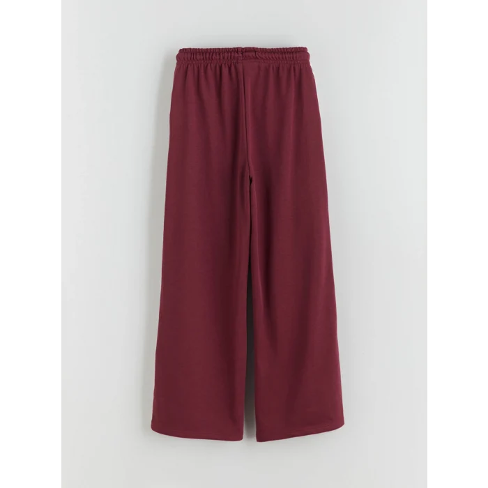 LCW Kids Mürdüm Beli Lastikli Kız Çocuk Eşofman Alt