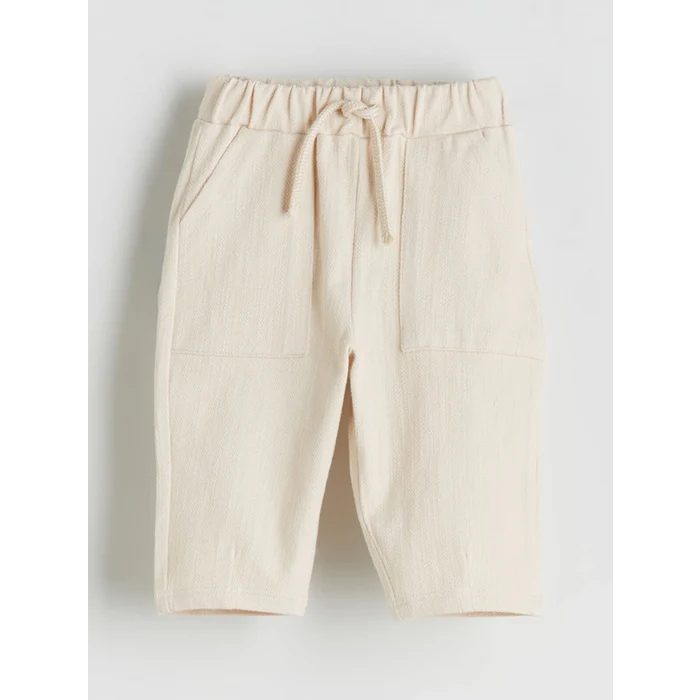 LCW baby Sari Baskılı Erkek Bebek Sweatshirt ve Eşofman Alt 2li