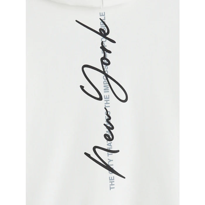 LCW Kids Ekru Kapüşonlu Erkek Çocuk Eşofman Takım