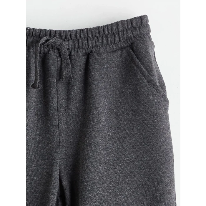 LCW Kids Bej Beli Lastikli Erkek Çocuk Jogger Eşofman Altı 2li