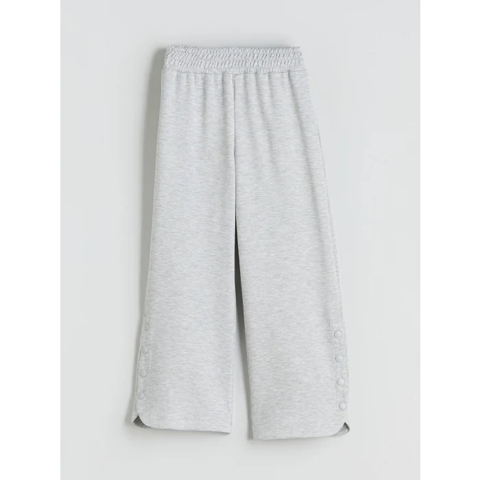 LCW Kids Gri Beli Lastikli Kız Çocuk Eşofman Alt