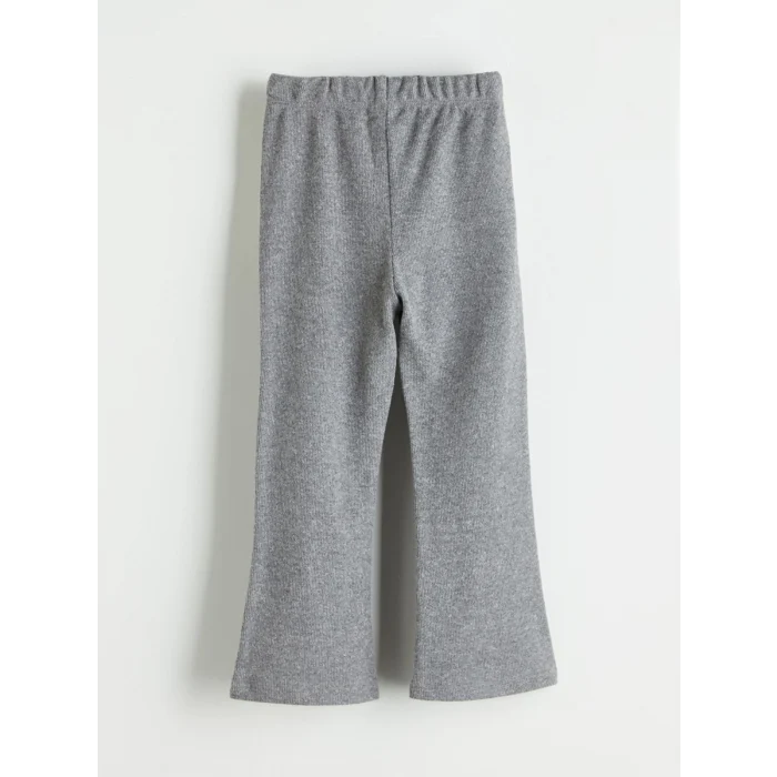 LCW Kids Antrasit Bisiklet Yaka Kız Çocuk Sweatshirt ve Eşofman Altı