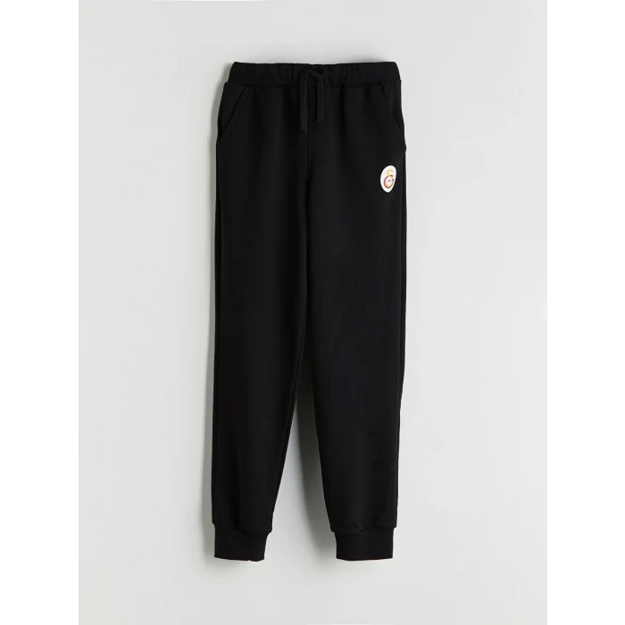 LC WAIKIKI Kirmizi Bisiklet Yaka Galatasaray Baskılı Erkek Çocuk Eşofman Takımı