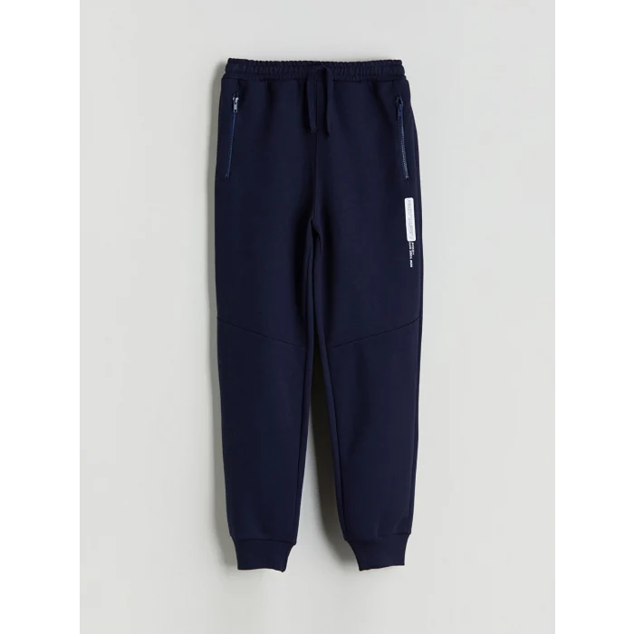 LCW Kids Lacivert Beli Lastikli Erkek Çocuk Jogger Eşofman Altı