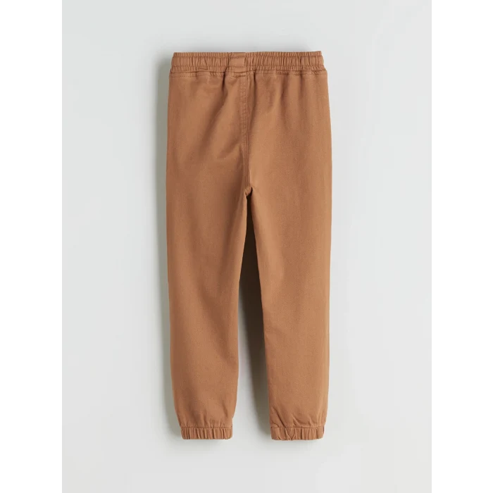 LCW Kids Bej Bisiklet Yaka Erkek Çocuk Sweatshirt ve Eşofman Alt