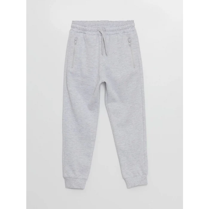 LCW Kids Gri Beli Lastikli Erkek Çocuk Jogger Eşofman Altı