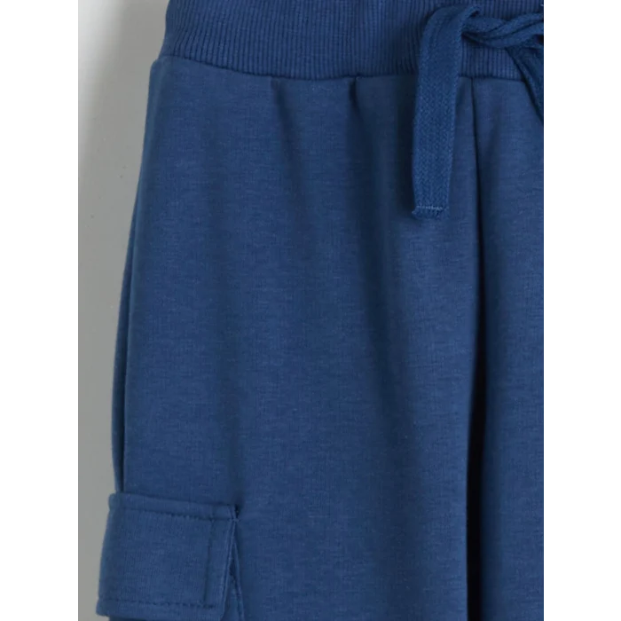 LCW Kids Bej Beli Lastikli Basic Erkek Çocuk Eşofman Alt 2li